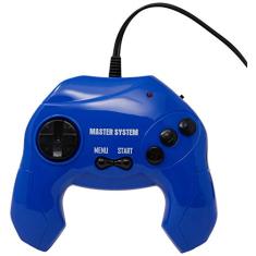 Console Sega Master System Plug & Play com 40 jogos na Memória - Azul