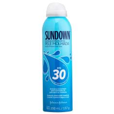 Protetor Solar Sundown Pele Molhada Spray FPS30 200ml