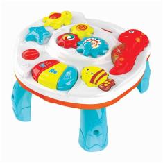 Mesa de Atividades Infantil - 2 em 1 - Mesinha Musical Piano - Braskit