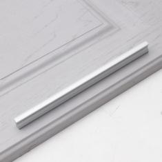 Armário de cozinha alças de armazenamento armário guarda-roupa cômodas cromo preto prata maçaneta da porta gaveta puxa botões ferragem, 201,192mm prata