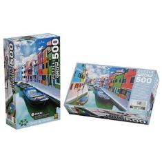 Quebra Cabeça 500 Peças Canal de Burano 03457 Grow