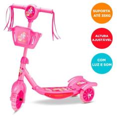 Patinete Infantil Com 3 Rodas Musical Luzes Led Premium - Arcani Toys,