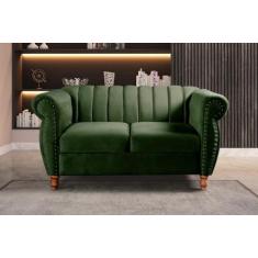 Namoradeira Realeza Sofá Chesterfield Decoração Sala Recepção Estilo R