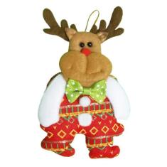 Enfeite de Natal em Pelúcia - 1 Unidade - Extra Festas, Rena