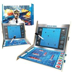 Jogo Batalha Naval, Brincadeira De Criança, Jogo De Mesa Tabuleiro 2 J