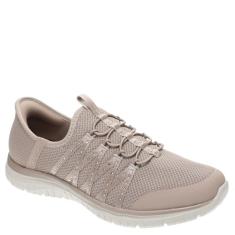 Skechers Tênis feminino, Cinzento-acastan, 36