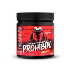 3VS Nutrition Pré Treino Prohibido 360g Sabor Citrus