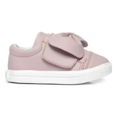 Tênis Sapatinho Infantil Bebê Feminino Olede Kids, Rosa, 24