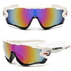 Óculos De Sol Bike Ciclismo Esportivo Proteção Uv Espelhado-Unissex
