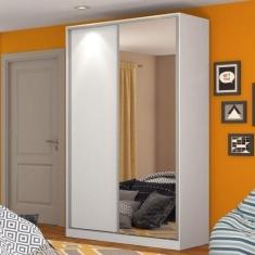 Guarda-Roupa Solteiro 1 Espelho 2 Portas 3 Gavetas Rc 2004 - Emovell, 