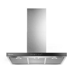 Coifa de Parede Electrolux CE9TF 90cm Inox com Alto Poder de Sucção Filtro de Gordura e LED 110V