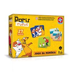 Jogo Da Memória Bóris E Rufus Brinquedos Estrela Multicores