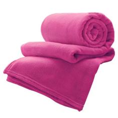 Cobertor Manta Microfibra Casal Lisa 2,00 x 1,80 mt