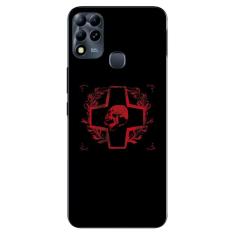 Capa Adesivo Skin023 Verso Para Infinix Hot 11 Play