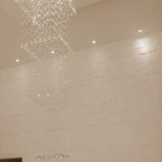 Lustre De Cristal Para Hall De Escada Com 3 Metros De Altura