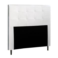 Cabeceira De Casal King 195cm Luna I02 Corano Branco