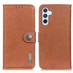 Capa de Estojo Compatível com capa carteira Samsung Galaxy A05S 4G, suporte flip proteção coldre slot para cartão coldre de telefone fivela magnética coldre de telefone adequado compatível com Samsung