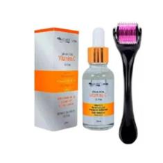 Dermaroller Microagulhamento Vitamina Estética Facial 2,0Mm - A.R Vari