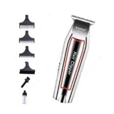 Maquina De Cabelo E Barba Sem Fio Kemei 032 Corte Fino
