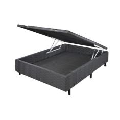 Cama Box Bau Viuvo Poliester(1.28X1.88) - Genki Kenko , CINZA