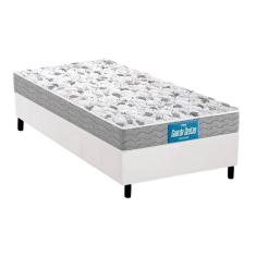 Cama Box Colchão Ortopédico Probel Anatômico Guarda Costas Próextreme Double FaceBase Courano White