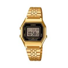 Relógio Casio Vintage Dourado Feminino LA680WGA-1DF