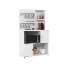 Armário Cantinho Do Café Aconchego Branco - Patrimar Móveis