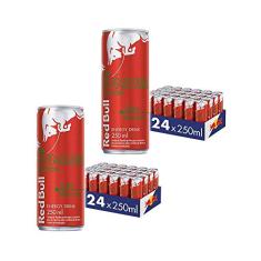 Energético Red Bull Energy Drink+melancia, 250ml (48 latas)