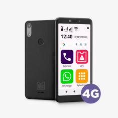 Celular Obasmart Conecta 4G Preto Obabox - OB026