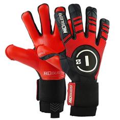 N1 Goalkeeper gloves Scorpius SSG Pro Luvas de Goleiro para Adultos para Futebol Profissional de Látex Alemão. Ultraleves, Ajustáveis e Antiderrapantes com Corte Negativo. Grande Amortecimento