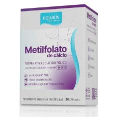 Suplemento Metilfolato De Cálcio 30 Cps - Equaliv - Equaliv Pharma