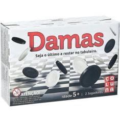 Damas - Jogo De Tabuleiro - Coluna