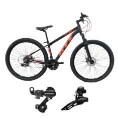 Bicicleta aro 29 Gti Roma 21 Velocidades Aluminio C/ Câmbios Traseiro 