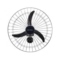 Ventilador de Parede Ventisol Premium 60cm - 3 Velocidades, Preto, Biv