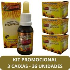 Extrato de Própolis Farmel Gota 30ml - Kit Promocional 36 Unidades, Pr