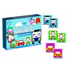Jogo da Memória Transportes em Madeira - Algazarra