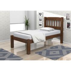 CAMA SOLTEIRO DE MADEIRA MACIÇA  ITALIA SAIMYS CASTmod02