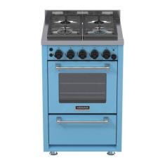 Fogao a Gas 4 Bocas Venax Temis Azul, 110V