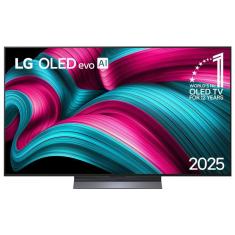 Smart TV 4K LG AI 55&quot; Polegadas Processador a9 Gen8, WebOS 25 e Wi-Fi - OLED55C5PSA