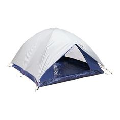 Nautika, Barraca De Camping Dome 3 Pessoas Tipo Iglu, Sobreteto Completo, Suporta Até 1800mm Coluna D'água, Conjunto De Estacas E Cordas Para Fixação E Sacola Para Transporte, Super Completa, Cinza