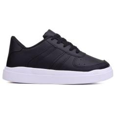 Tênis Feminino Casual Super Macio Lançamento - Off Star, Preto, 36