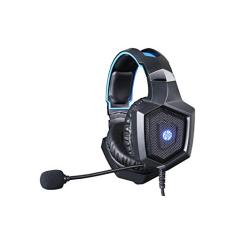 Headset HP Gamer H320GS Preto - Com Microfone Driver de 50mm USB Gold com Iluminação LED Áudio Stereo 7.1 Surround - 8AA14AA