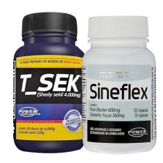 Kit - Sineflex 150 Caps + T_Sek 120g - Power Supplements