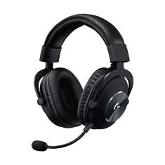 Headset Gamer Logitech G PRO X 7.1 Dolby Surround com Tecnologia Blue VO!CE, Design Confortável e Durável e Drivers PRO-G 50mm