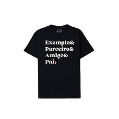 Camiseta Exemplo Parceiro Amigo Pai Reserva