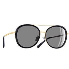Óculos Aofly A118 design 2021 moda elegante feminino óculos de sol estilo alta qualidade marca óculos polarizados para feminino tons a118 (Cinza)