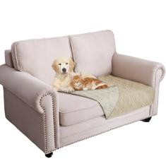 Ameritex Cobertor impermeável para cama de cachorro para móveis, sofá, reversível