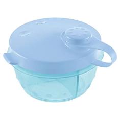Sanremo - Pote Plástico Hermético com 3 Divisórias, para Leite em Pó de 280ml, Linha Baby