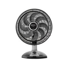 Ventilador de Mesa Mondial VTX-40-8P Turbo 40cm 3 Velocidades, Preto, 