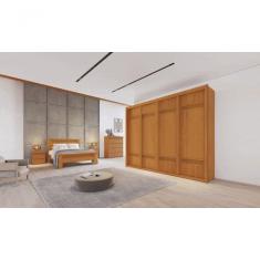 Guarda Roupa Casal 4 Portas 8 Gavetas Palladio Gold Móveis Bettio